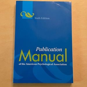 🎁 3/$15 - Publication Manual of the American Psychological Association